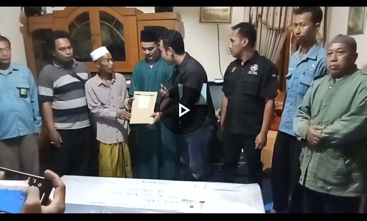 Serah Terima Jenazah