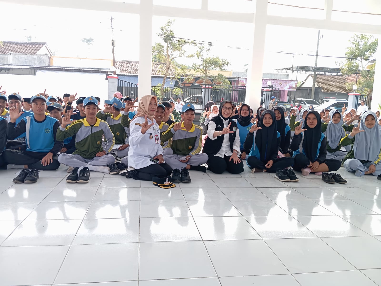 Kegiatan Pemeriksaan peserta PASKIBRA Tahun 2025