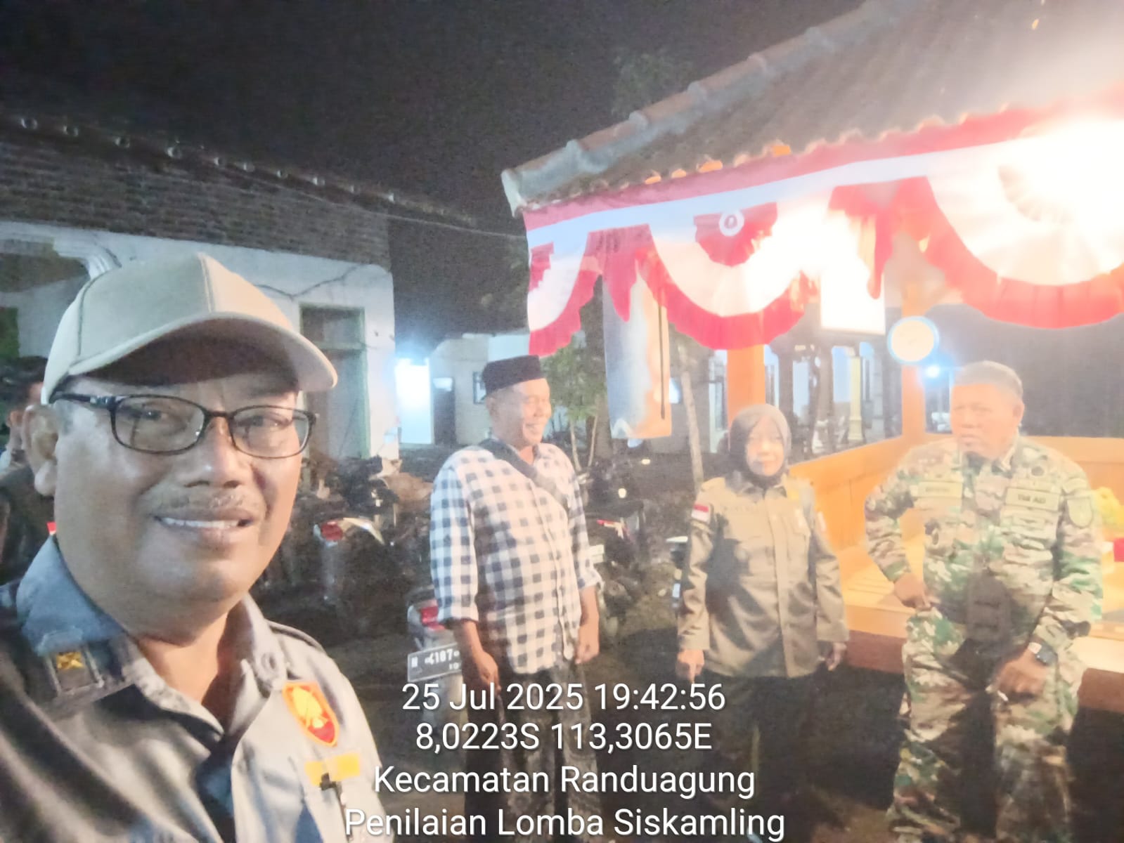 Penilaian Lomba di desa Ranulogong
