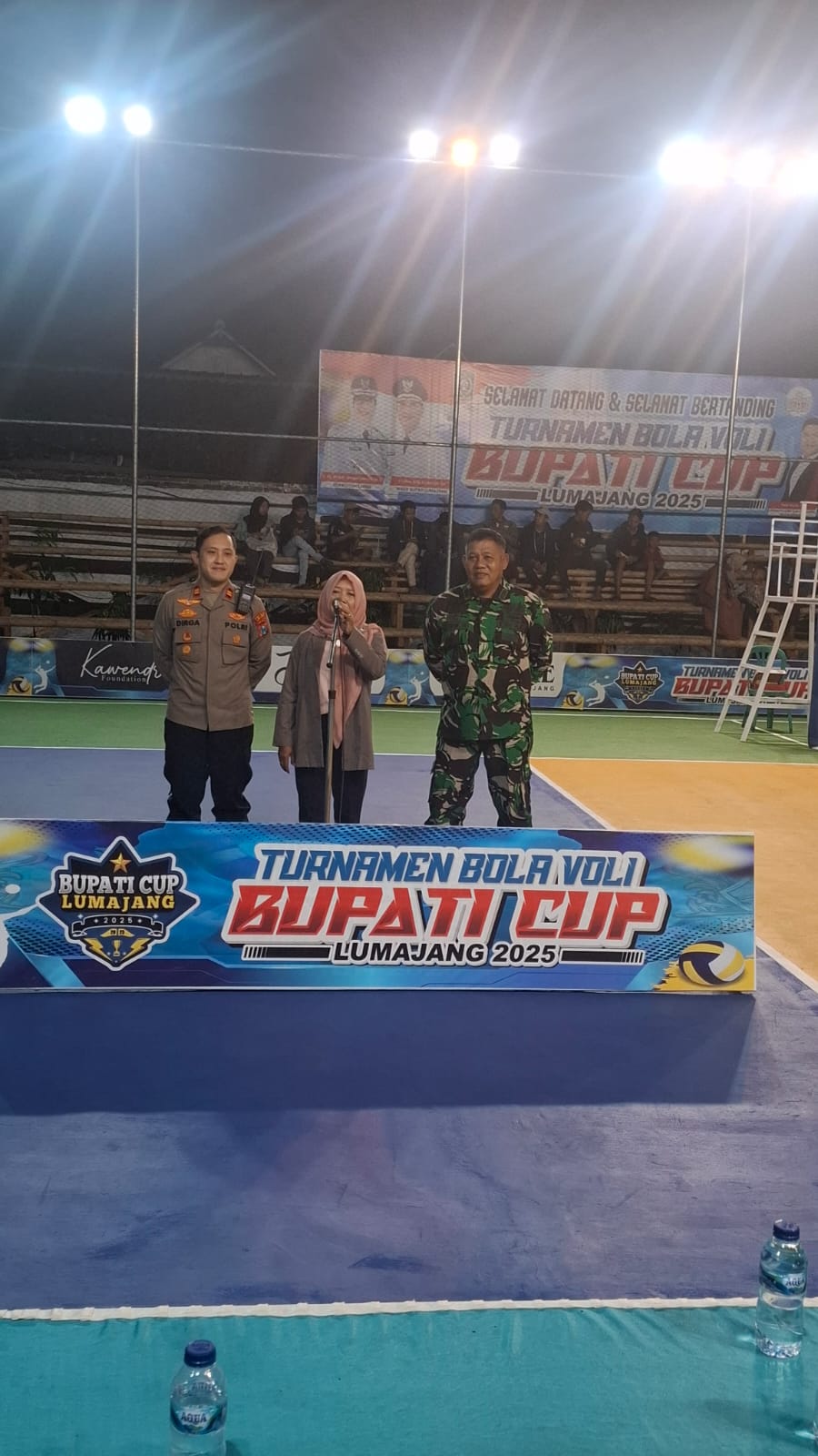 Kegiatan Pembukaan Pertandingan Bola Volly