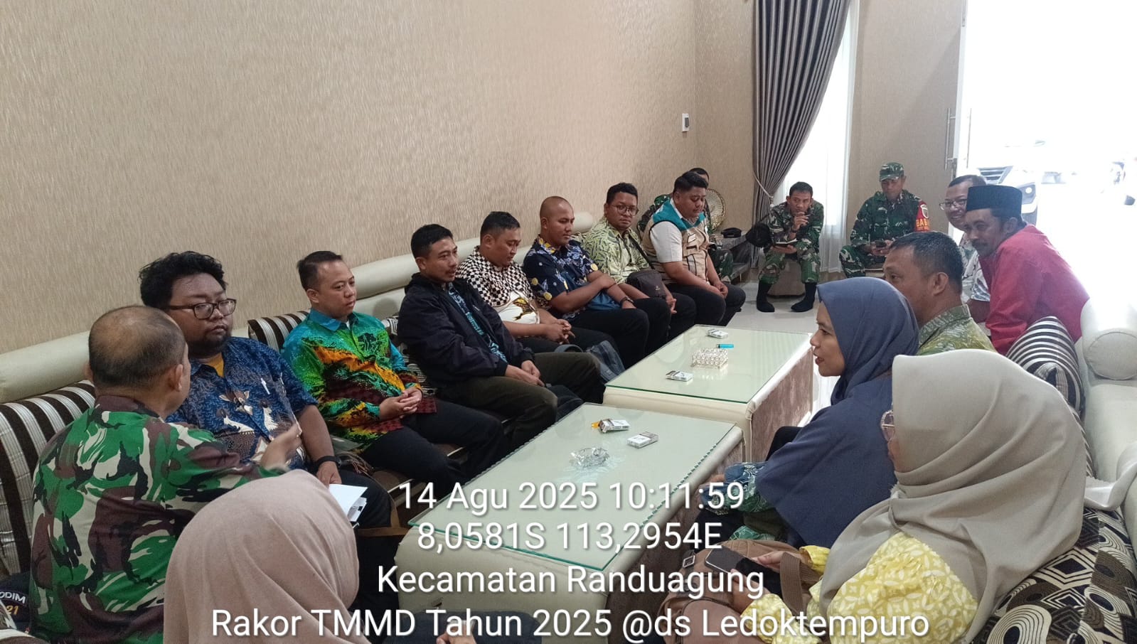 Kegiatan TMMD di Desa Ledoktempuro