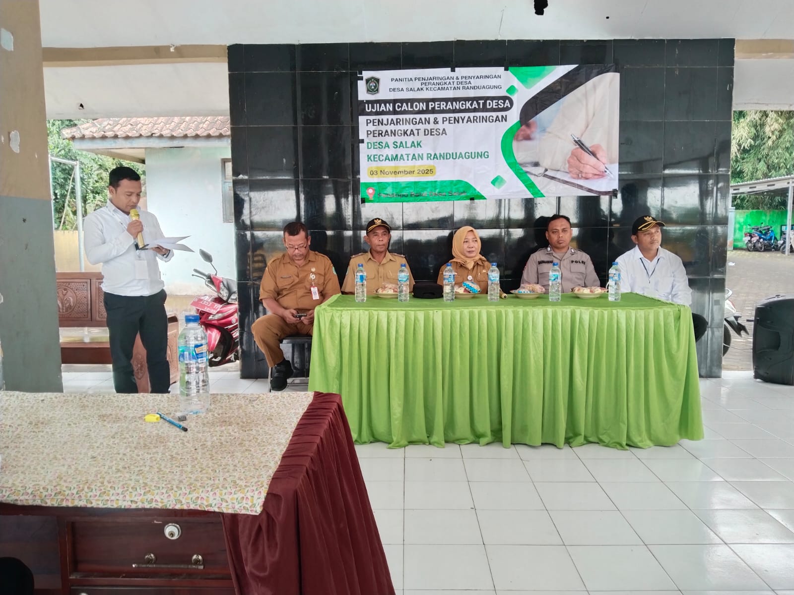 Kegiatan Penjaringan dan Penyaringan Perangkat Desa