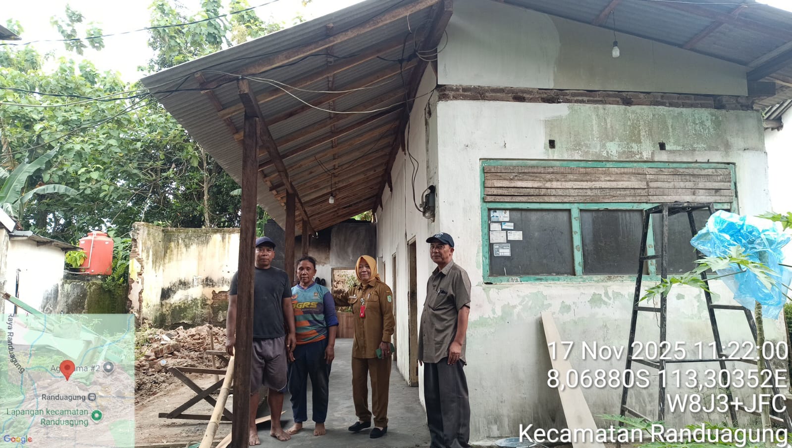 peninjauan Rumah warga 