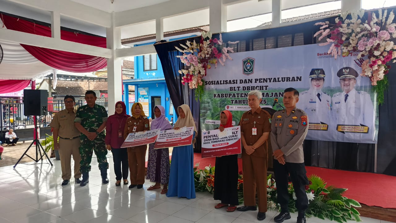 Sosialisasi dan Penyerahan BLT DBHCHT