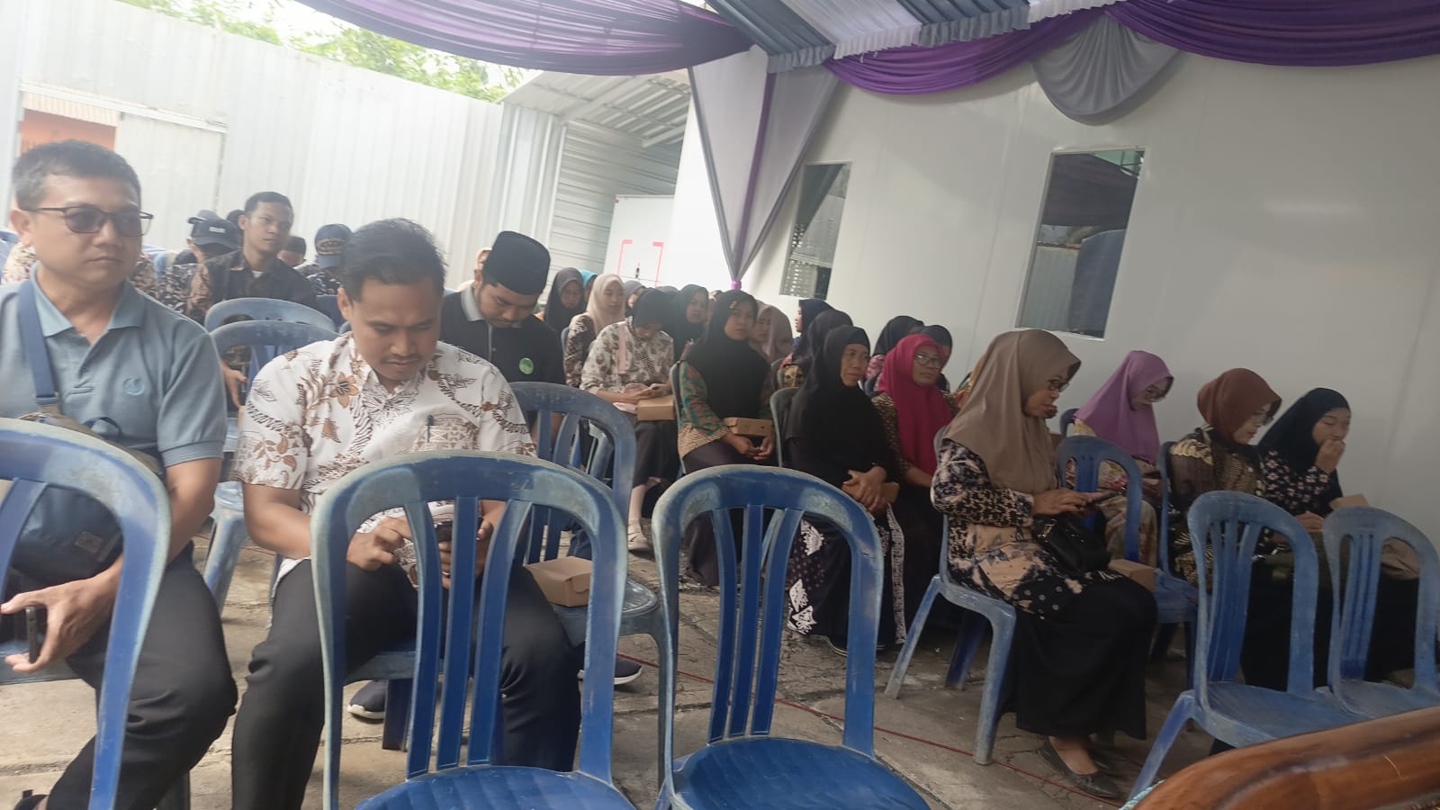 Kegiatan louching MBG di SMK Sunan Kalijogo