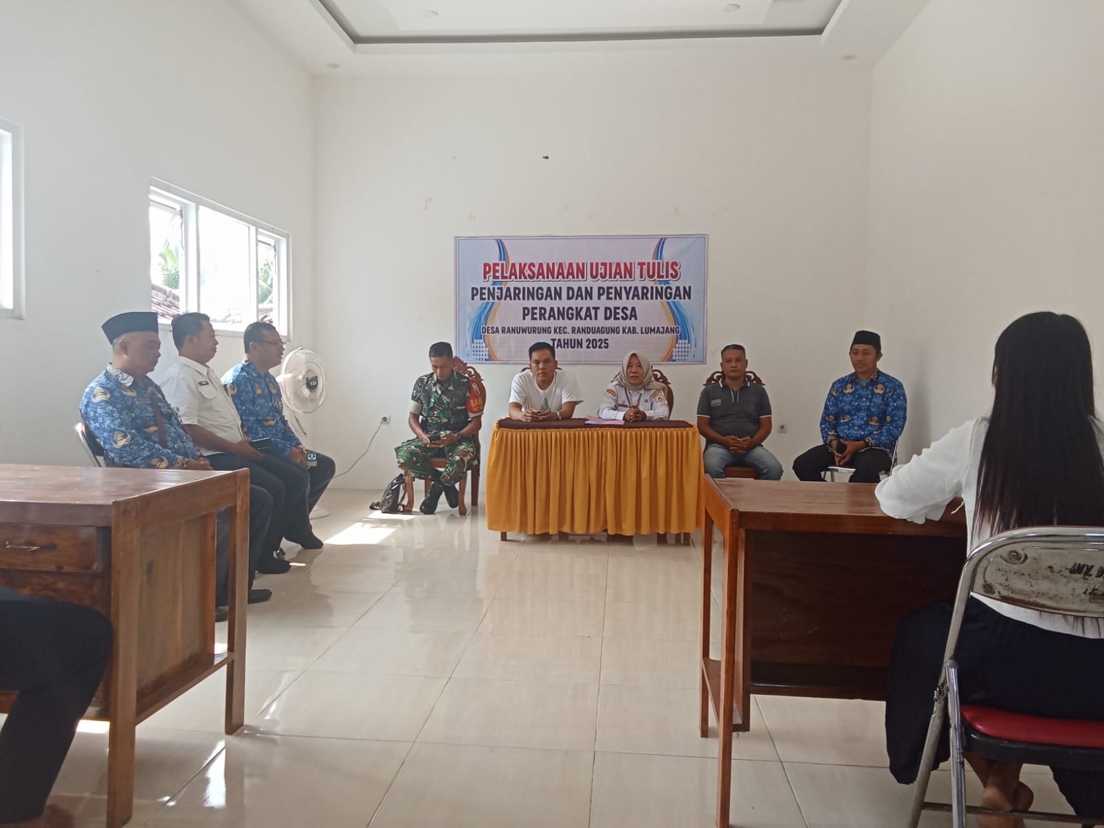 Kegiatan Penjaringan dan Penyaringan Perangkat Desa