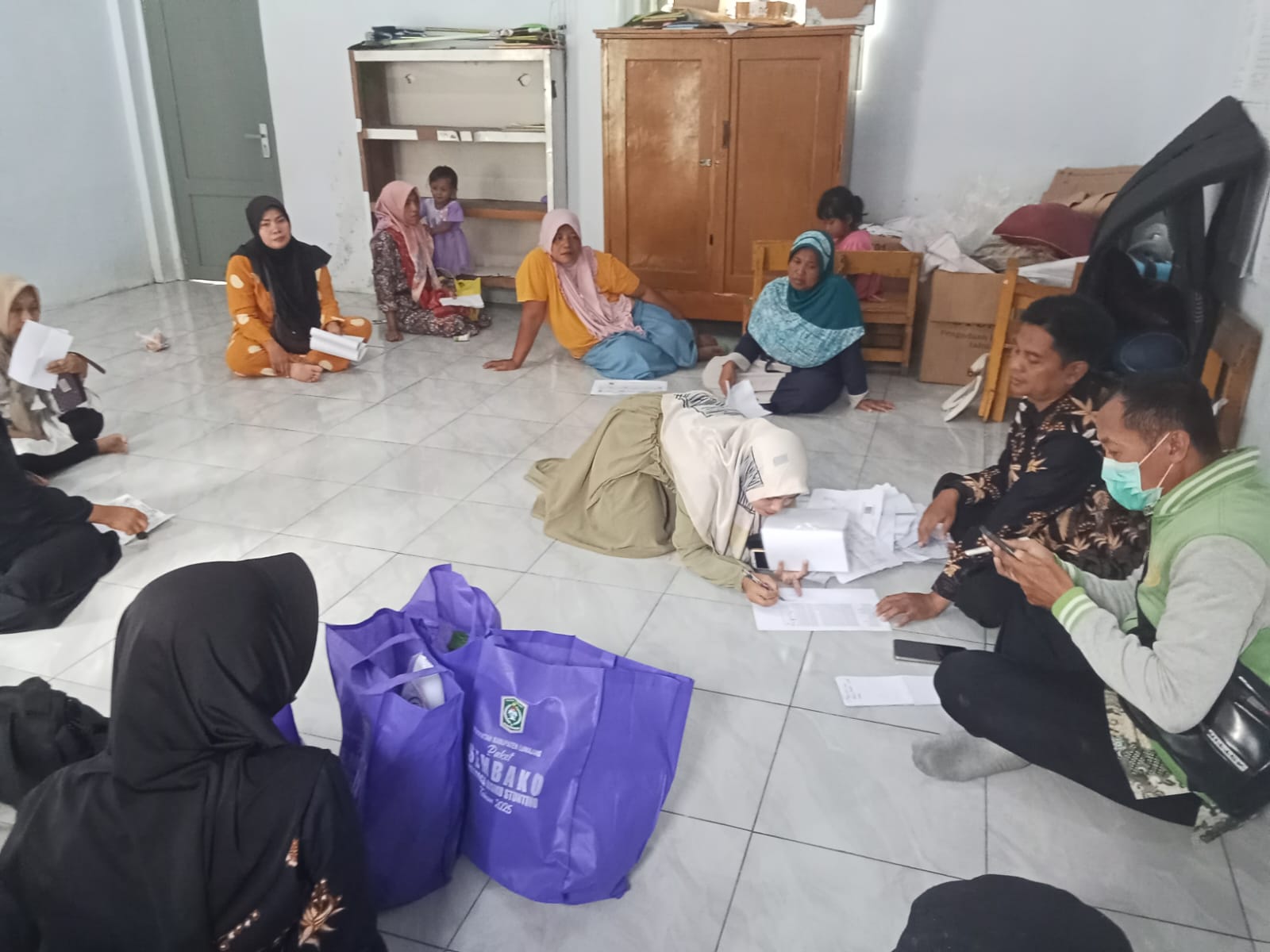 Kegiatan Penyeran Bantuan