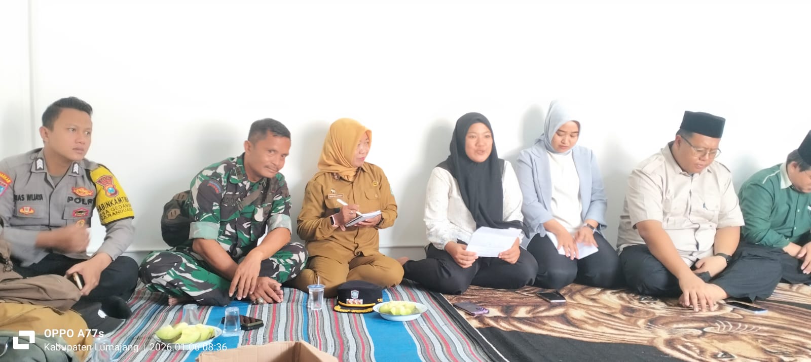 Kegiatan louching MBG di SPPG Yayasan BERKAH INSAN MUDA